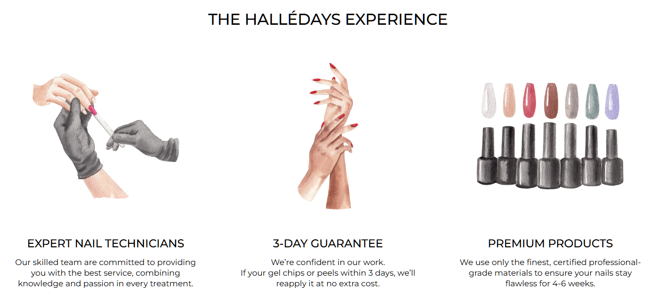 HALLÉDAYS Nail & Beauty Salon: Mount Lawley’s Precision Nail Sanctuary 4 HALLÉDAYS Nail & Beauty Salon: Mount Lawley’s Precision Nail Sanctuary